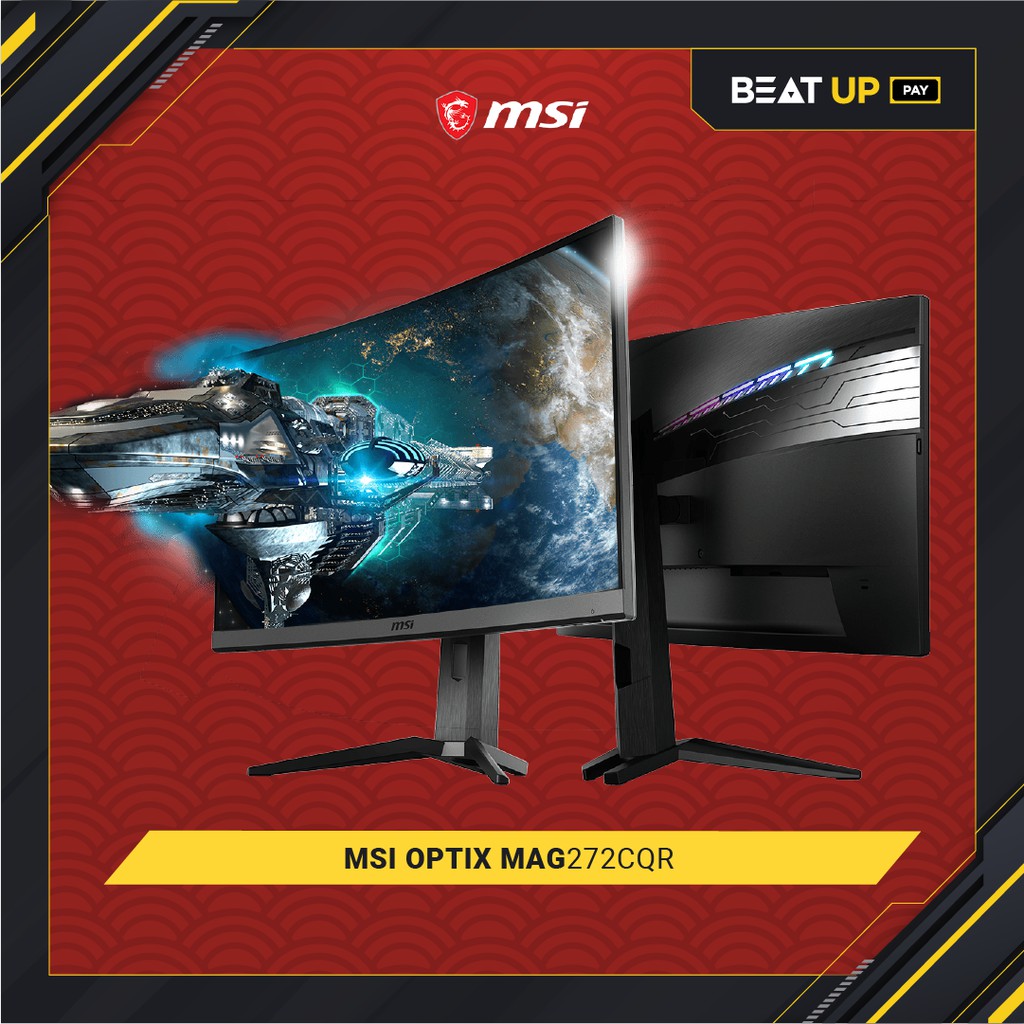 MSI Optix MAG272CQR WQHD Curved Gaming Monitor 27" Shopee Malaysia