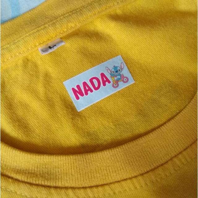 Custom Clothes Stickers For Children's Clothes Labels IRON ON STICKER