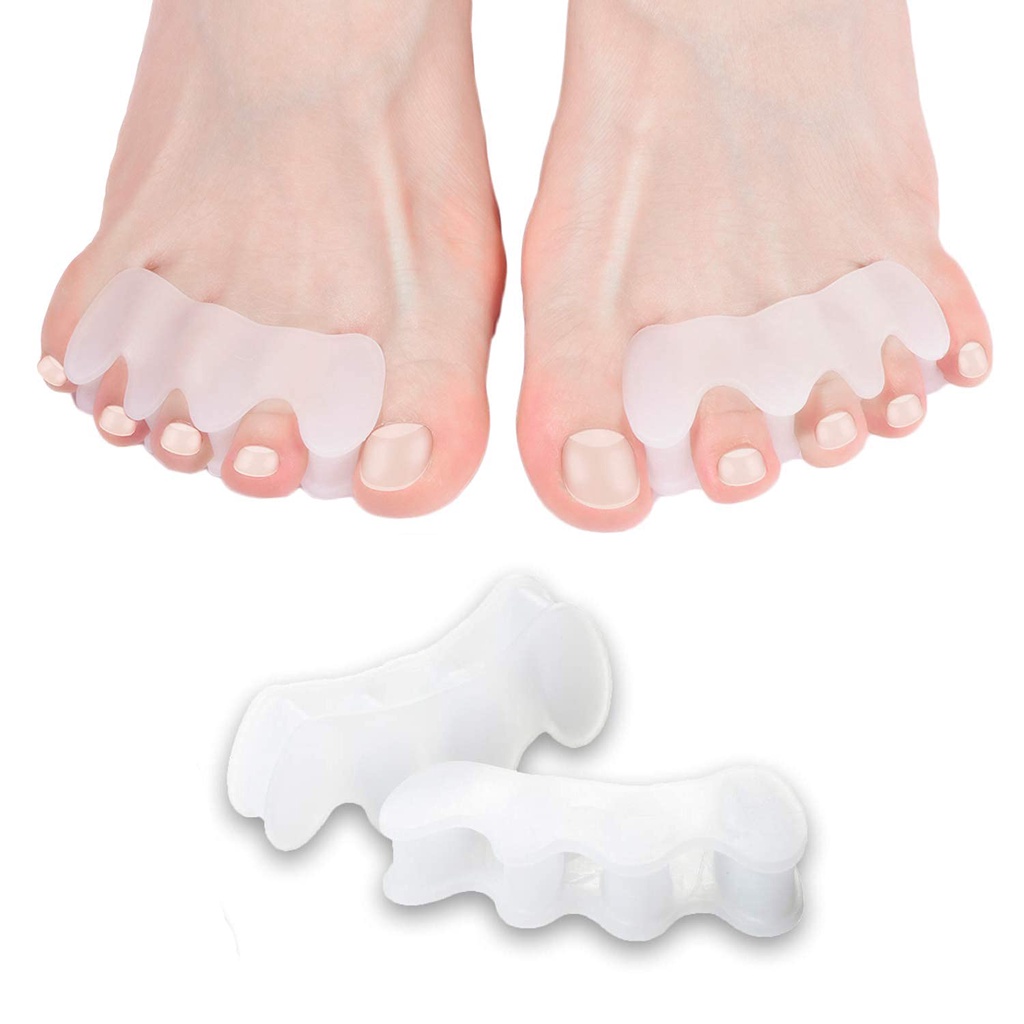 Original Ease Relief Gel Toe Correctors & Toe Spacers (2 Pair