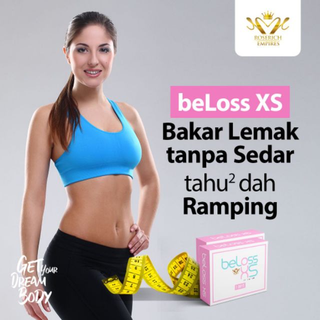 BELOSS XS UBAT TURUNKAN BERAT PRODUK KURUS BADAN SEMBELIT 