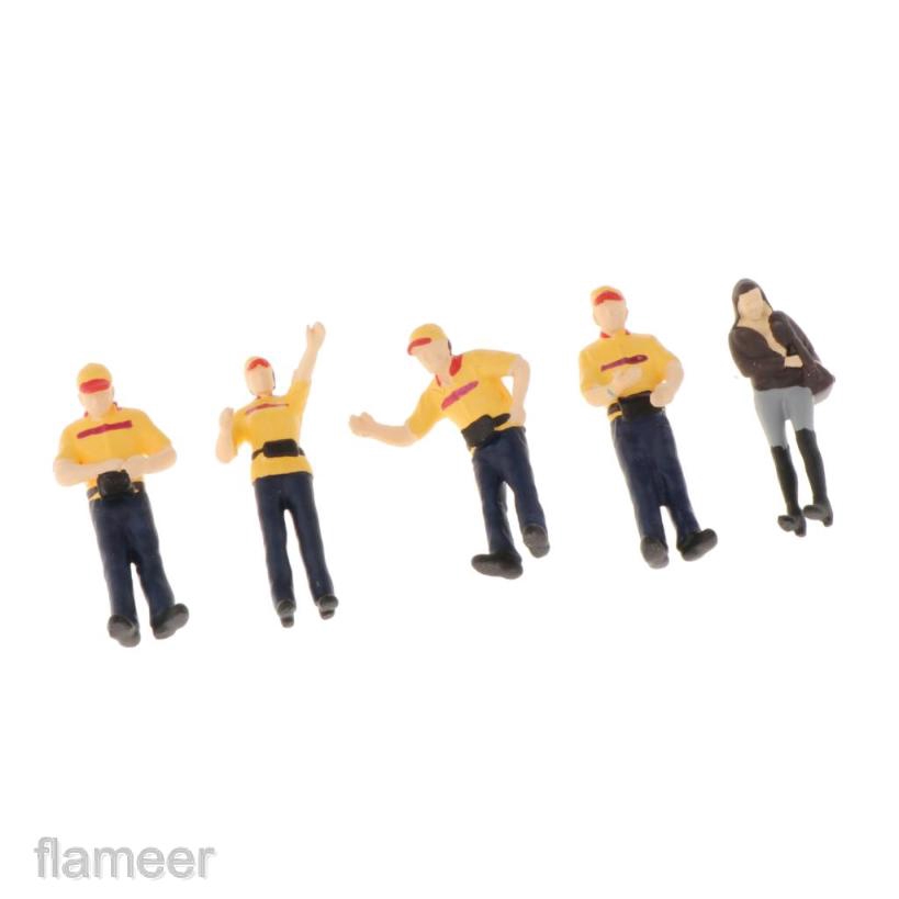 tiny plastic figures