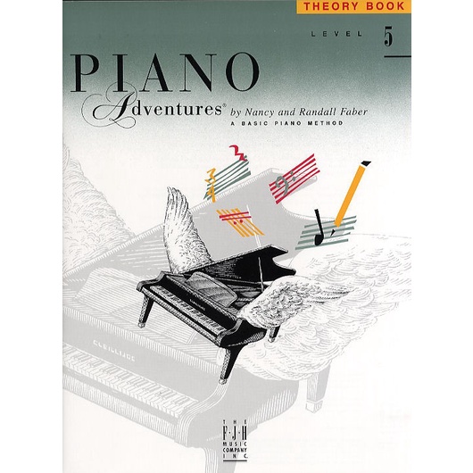 Piano Adventures Theory Book Level 5 Piano Music Book