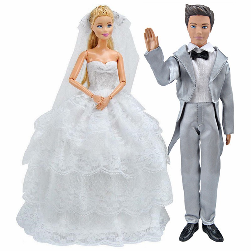 barbie and ken wedding clothes