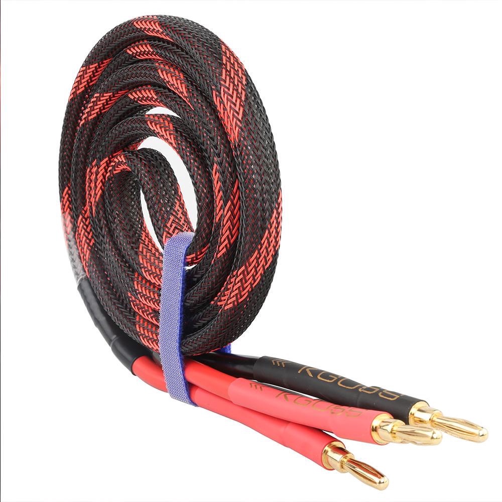 Diy Hifi Speaker Audio Cable Banana Plug Cable Golden Plated Audiophile Oxygen Free Copper Amplifier Speaker Wire Cable Shopee Malaysia