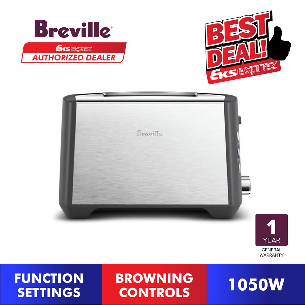 Breville The Bit More Plus 2 Slice Toaster BTA435