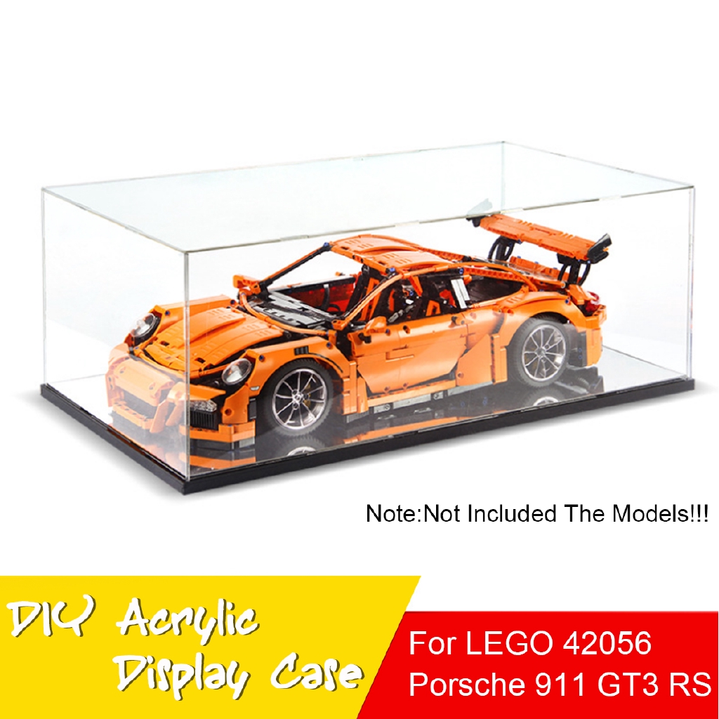 porsche lego display case