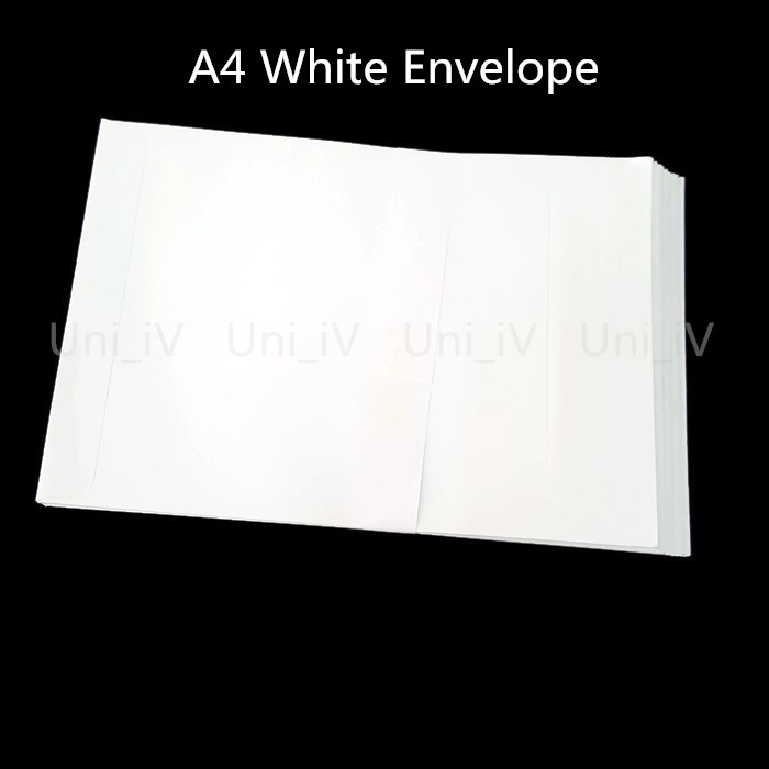 A4 Envelope (50pcs/pkt) Peel Seal Simili 100gm 229x324mm Sampul Surat