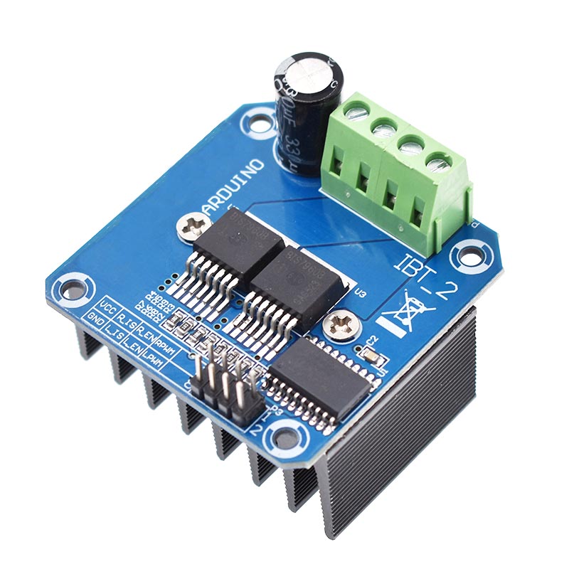 Arduino BTS7960 43A 40A High Power DC Motor Driver & Smart Current