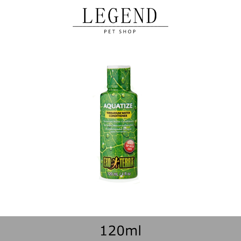 Exo Terra Aquatize Terrarium Water Conditioner Remove Chlorine Reptiles
