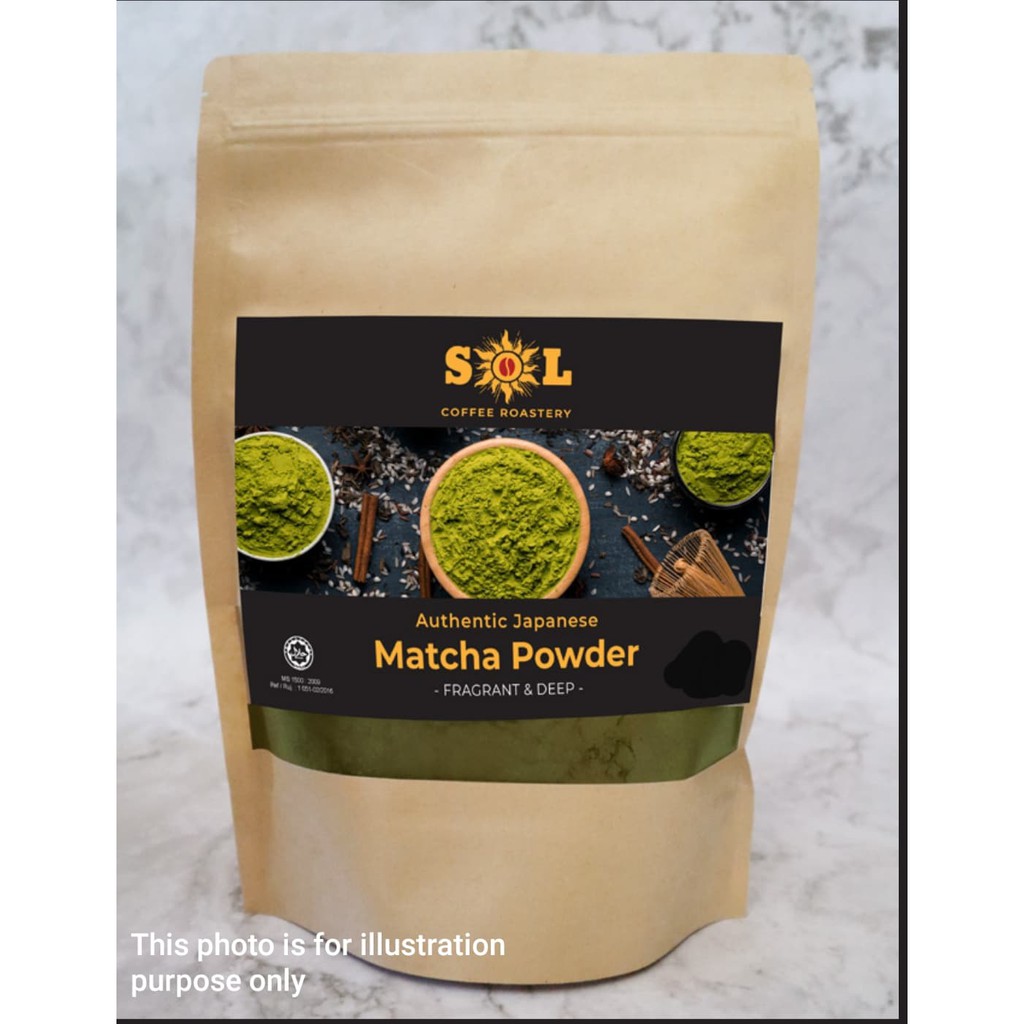 Japanese Matcha Powder Authentic ( Fragrant & Deep) 500g/PKT Shopee