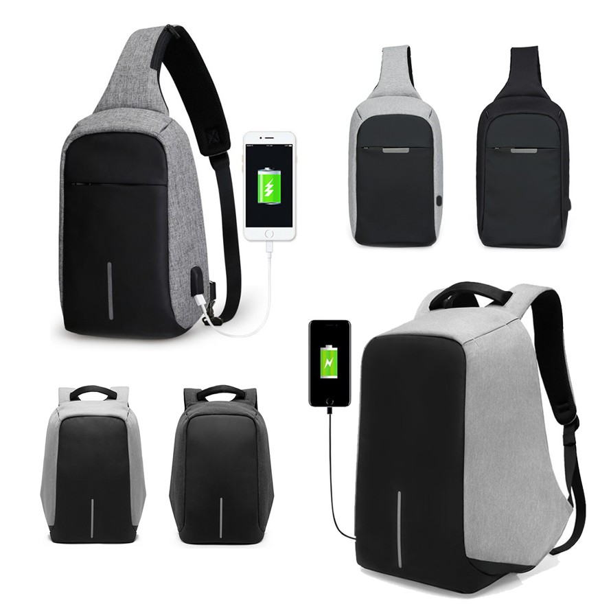 travel sling bag anti theft