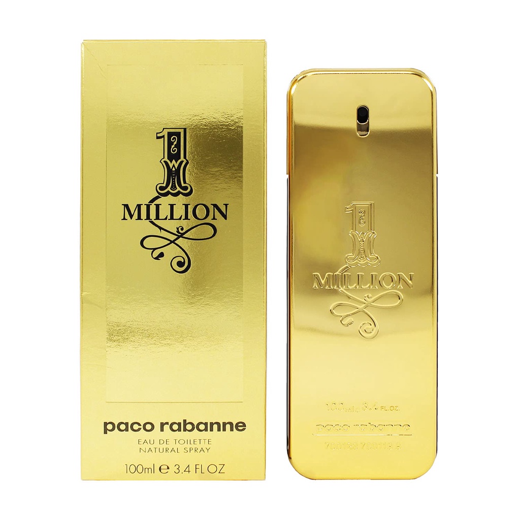 ORIGINAL Paco Rabanne 1 Million EDT 100ML Perfume Shopee Malaysia