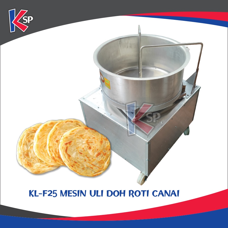 Mesin Uli Doh Roti Canai Machine Roti Canai Tong Pusing Mesin Roti Canai Tong Pusing KL-F25