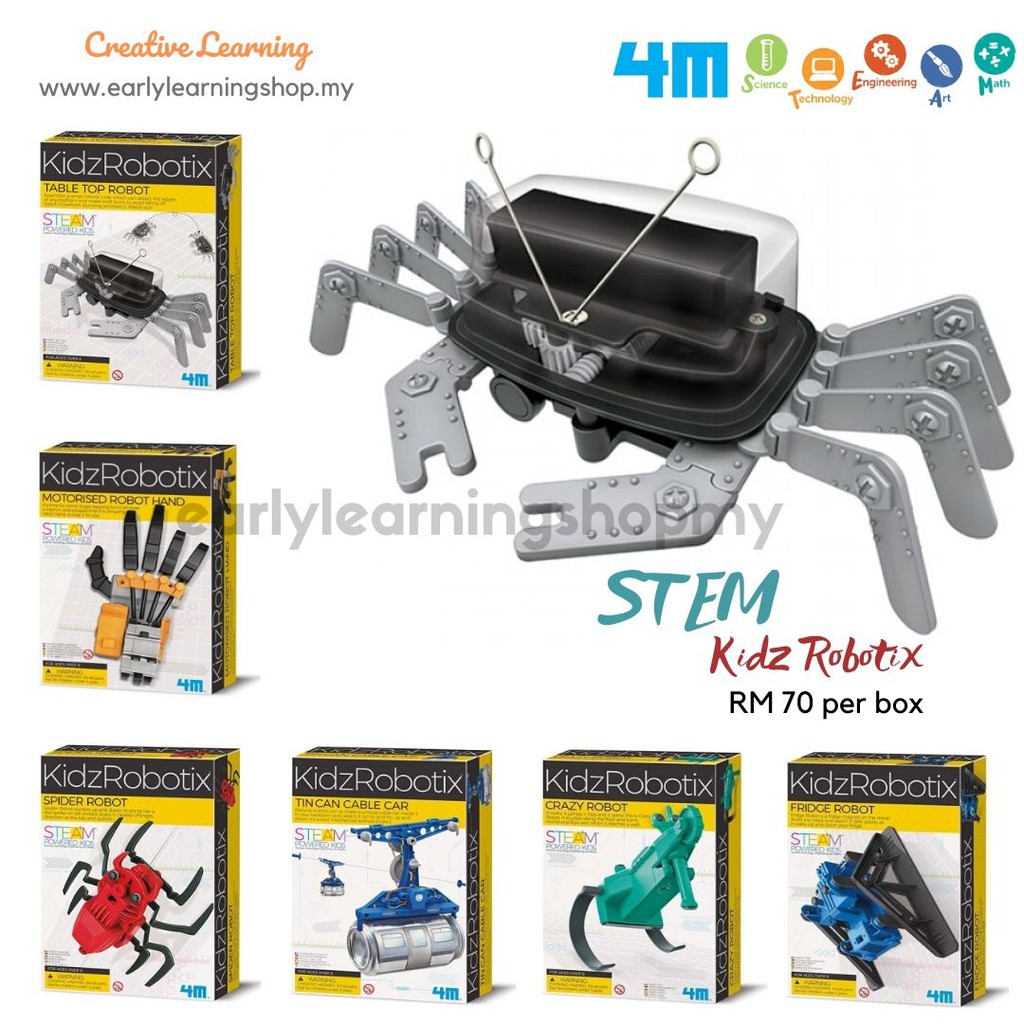 kidz robotix crazy robot