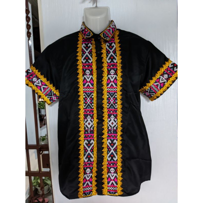 Buy Baju tradisional Modern Sabah/Kemeja lelaki Sabahan 