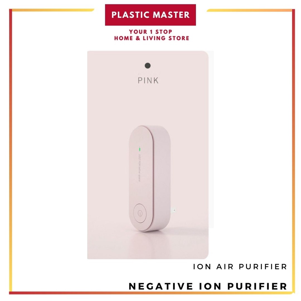 Portable Negative Ions Air Purifier Air Purification Air Freshener Ionizer Remove Dust & Cigarette S