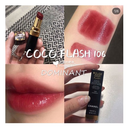 Chanel New Rouge Coco Flash Glare Lipstick 106 70 60 68 91 92 Shopee Malaysia