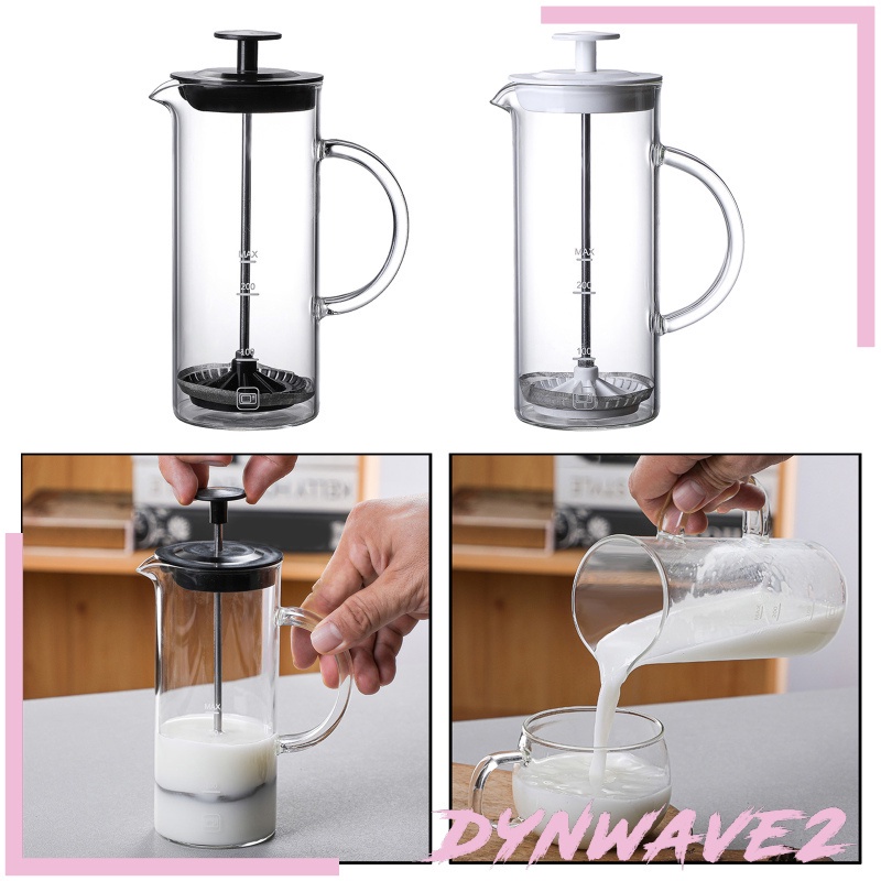 [DYNWAVE2] Coffee Maker Multifunctional 16 Ounce Milk Frother for Tea Milk Home Kitchen Pot