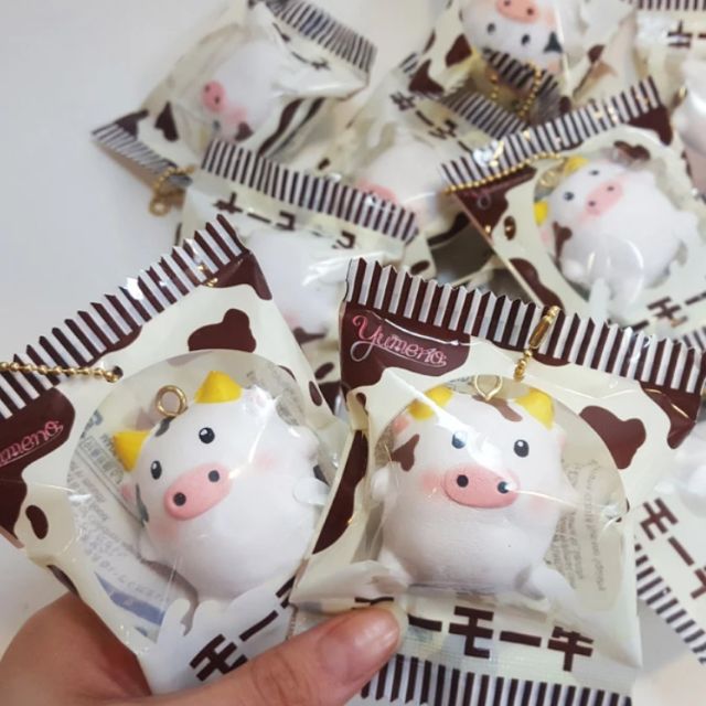 Yumeno Rare Mini Cow Squishy | Shopee 