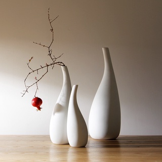 HARII POTTER Ceramic Vase Nordic European Series Artistic Flower Pot Home Deco 陶瓷花瓶 Pasu Seramik Artistik Nordic Series