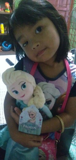Stoffpuppe Disney Princess Plush Frozen Anna Elsa Puppe Plüsch Doll  Kids Gifts 