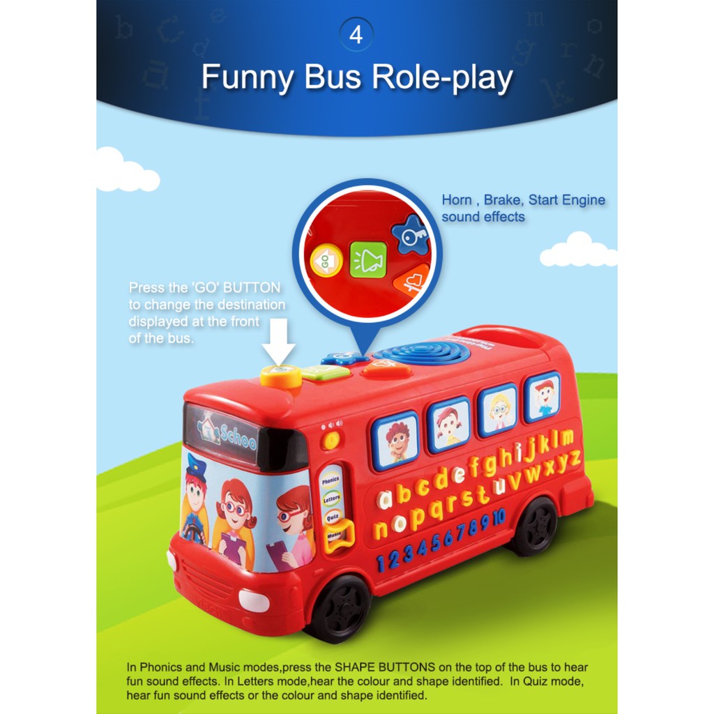 vtech groove and learn bus