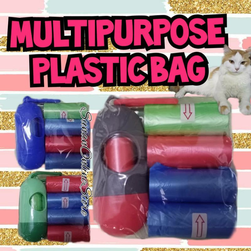 plastik serbaguna/ plastik najis kucing  Shopee Malaysia