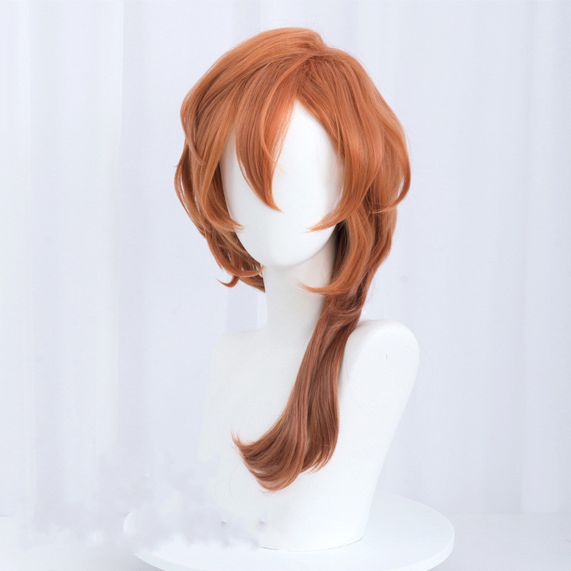 Chuuya Nakahara Cosplay Bungou Stray Dogs Cosplay Men Brown Wig Cosplay