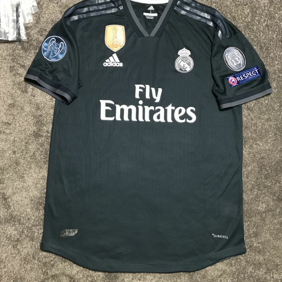 real madrid jersey with patches