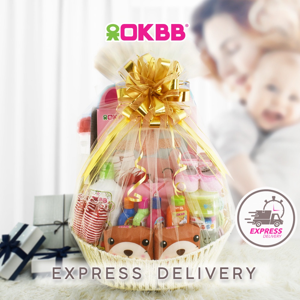 OKBB Full Moon Gift Hamper Bundle Of Joy For Newborn Baby Girl GR001G
