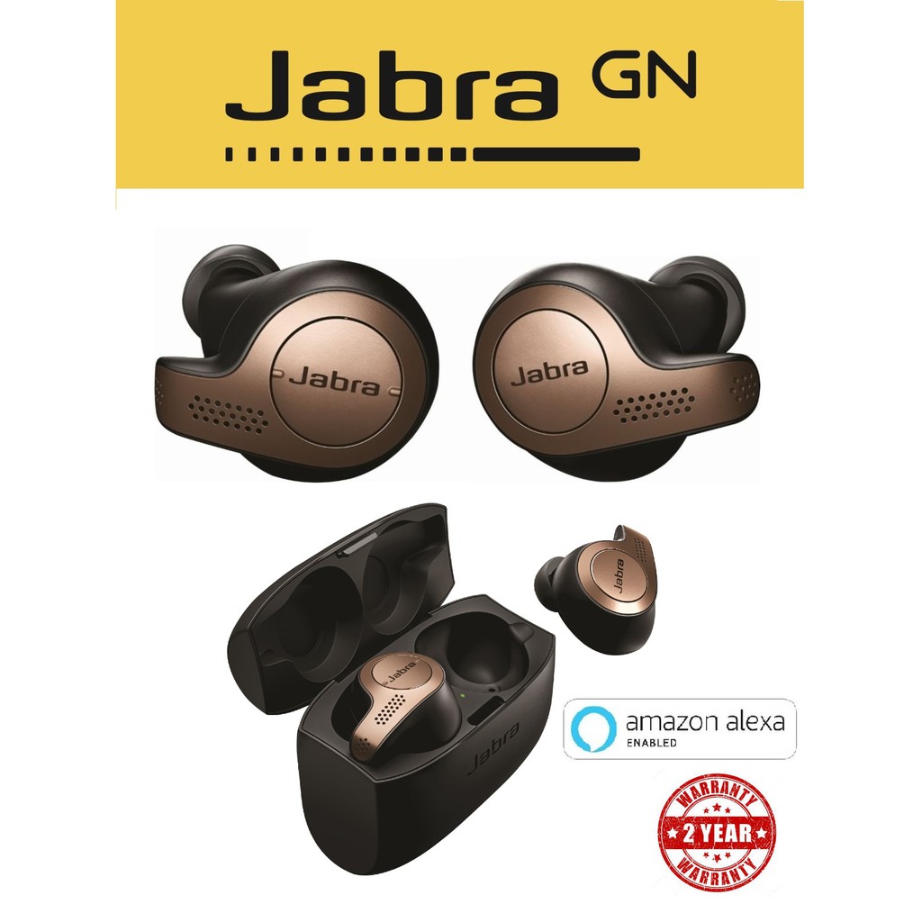 Jabra Elite 65t True Wireless Bluetooth Earbuds with Charging Case