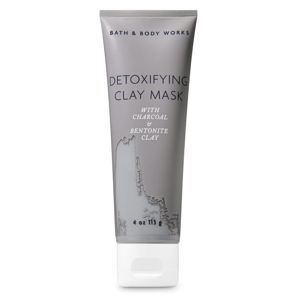 Bath & body works DETOXIFYING CLAY MASK WITH CHARCOAL & BENTONITE CLAY ...
