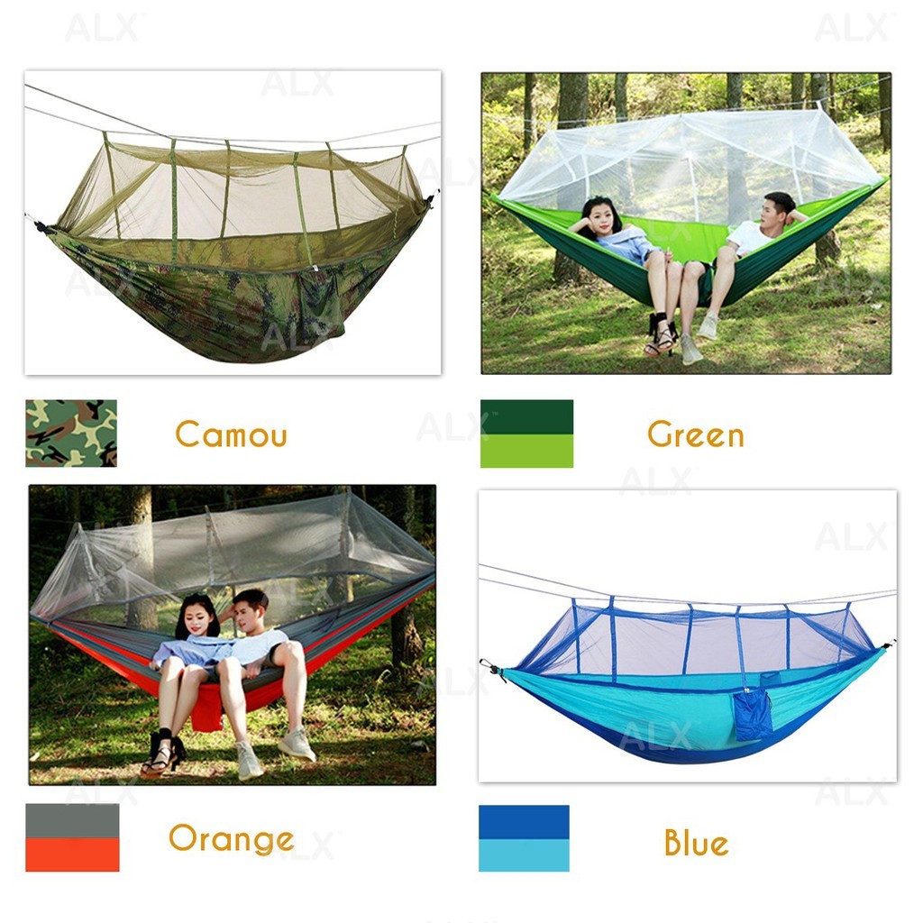 Tree hammock set hamok gantung buaian gantung camping khemah berkhemah berkelah jungle tracking