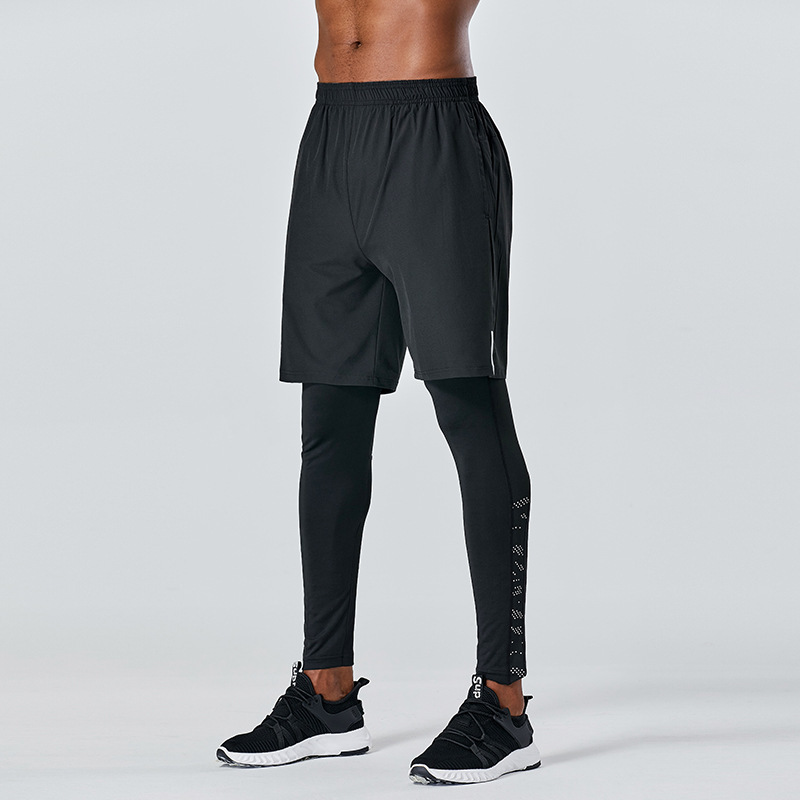 gym shorts and tights