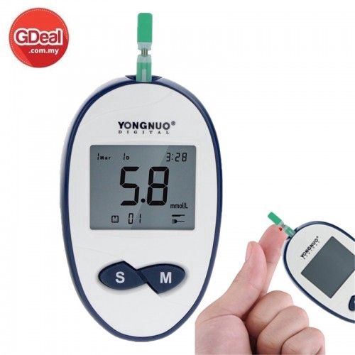 Accurate Blood Glucose Monitor Meter Health Check Blood Test With Blood