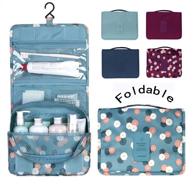 Korean Hanging Makeup Bag Toiletries Bag Waterproof Cosmetic Bags