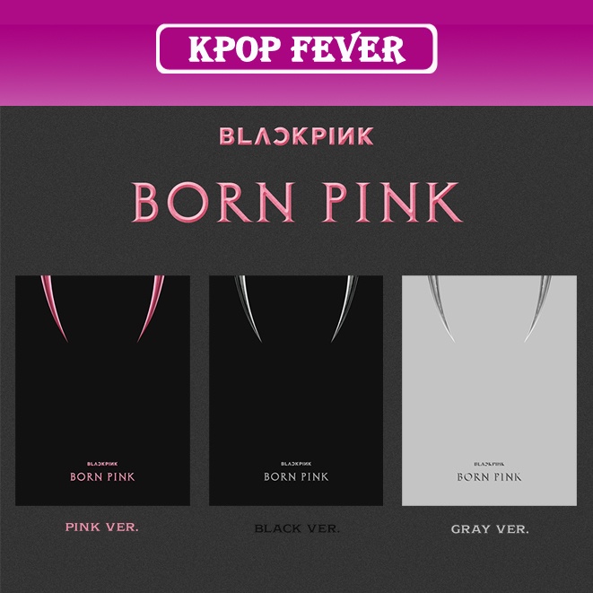 Blackpink BORN PINK album set. - core-global.org