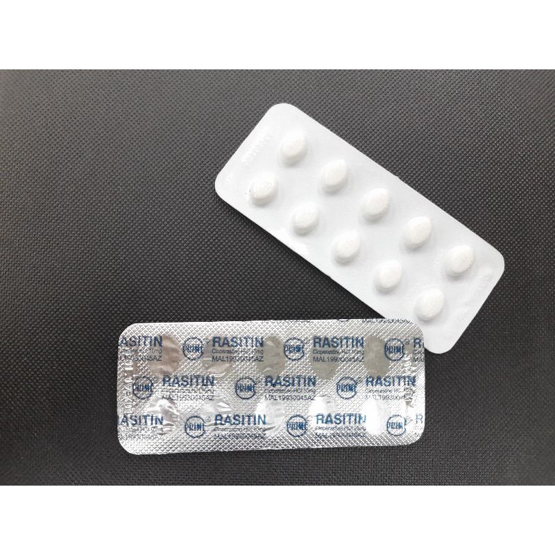 Pil Batuk Rasitin Cloperastine Hcl 10mg Shopee Malaysia