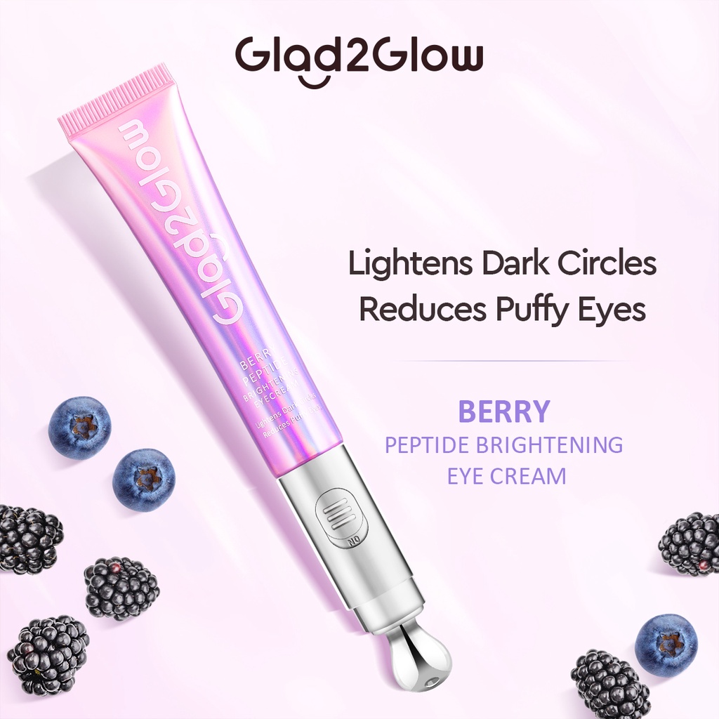 Glad2Glow Berry Peptide Brightening Eye Cream (15g)