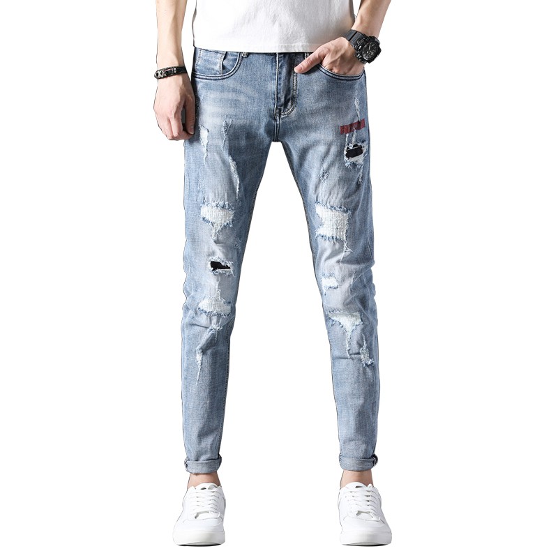 cool ripped jeans mens