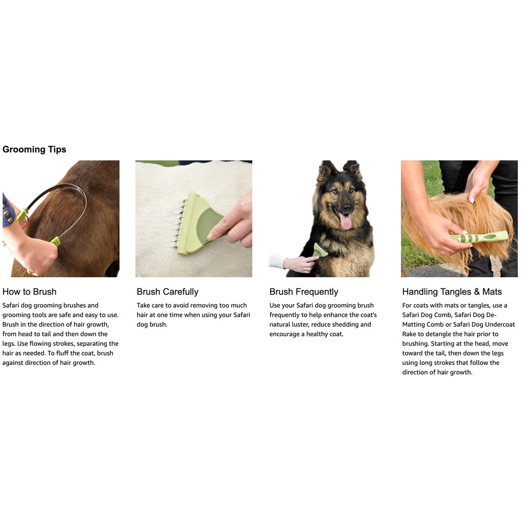 safari dog dematting comb