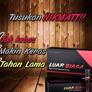 GEL UBAT LELAKI KUAT LUAR BIASA  Shopee Malaysia