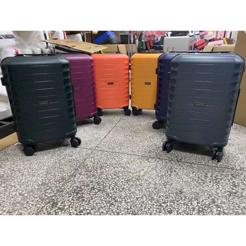 Ready stock Malaysia 20" + 24 INCH PP SUITCASE TRAVEL LUGGAGE