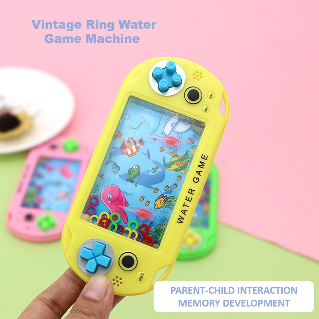 BBBK Vintage Ring Water Game Machine Challenge Share Childhood Memory