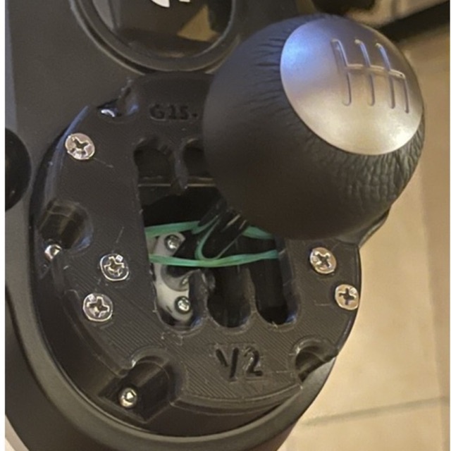 Logitech G29 H Shifter Mod Plate Stiffness Shopee Malaysia