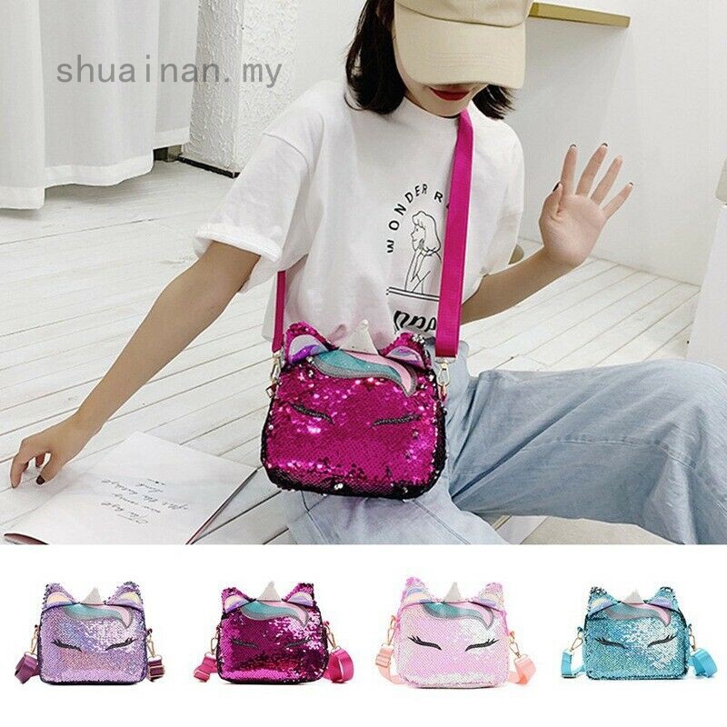 girls unicorn handbag