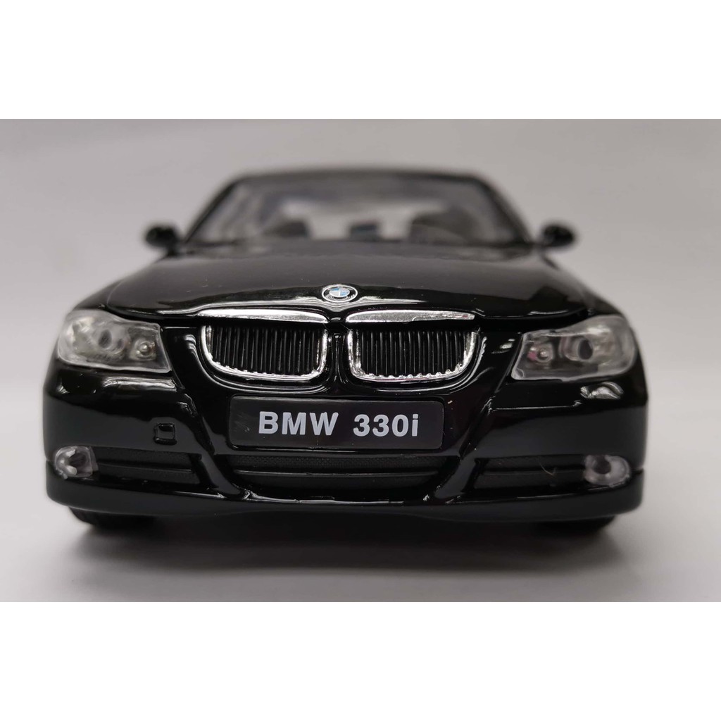 WELLY 1:24 METAL DIE CAST BMW 330I CAR (BLACK) MODEL COLLECTION 22465W