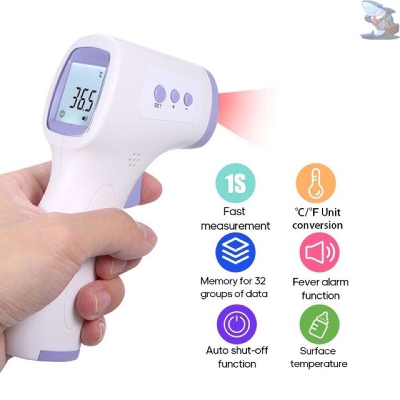 Penembak Suhu Badan Bayi Baby Non Contact Body Temperature Thermometer Termometer Suhu Badan