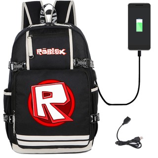 Roblox Red Nose Day Game Social Network Surrounding Backpack Student School Bag New Shopee Malaysia - roblox red nose day starry sky school bag backpacks