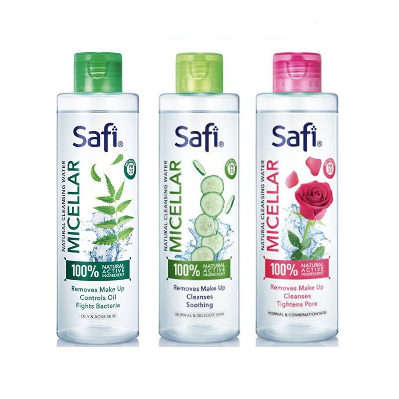 Safi Micellar Cleansing Water 200ml Exp 2023